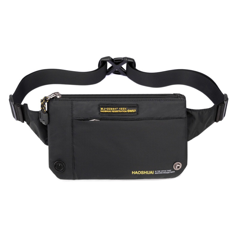 Nuevo bolso de pecho de los hombres transfronterizos bolsa de mensajero moda casual bolso de la cintura al aire libre bolso de hombro de los deportes bolso de los hombres simples