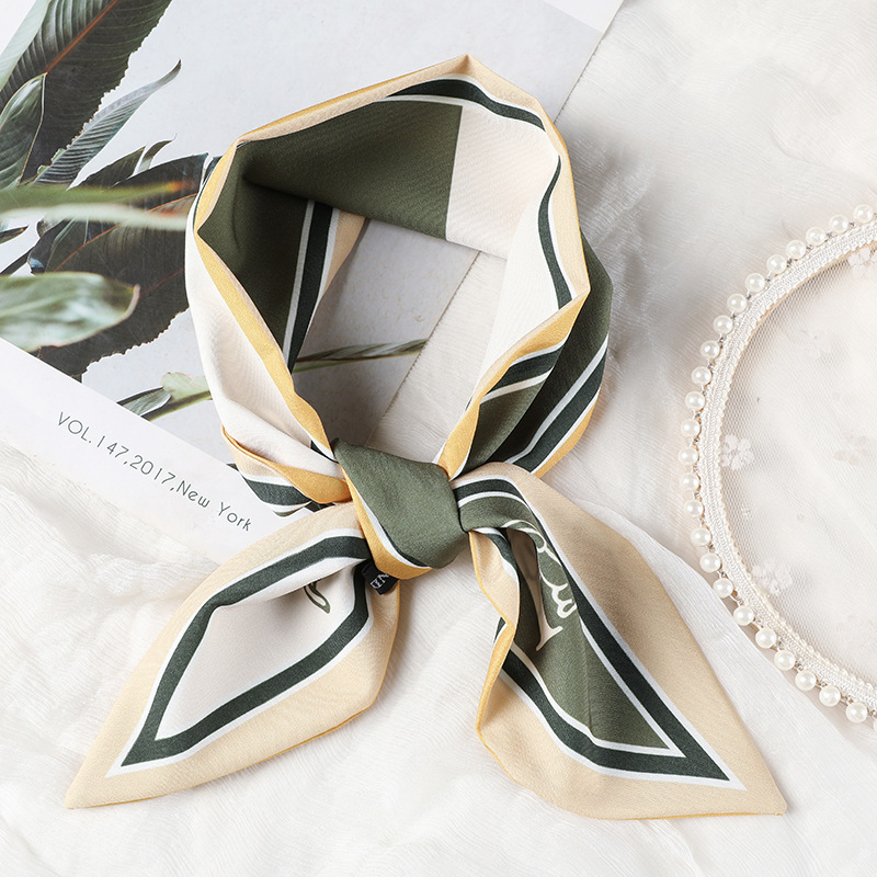 Estilo francés Internet celebridad bufanda banda para el cabello Niñas vintage pajarita banda para el cabello largo Corea del Sur ins cuerda para el cabello accesorios para el cabello