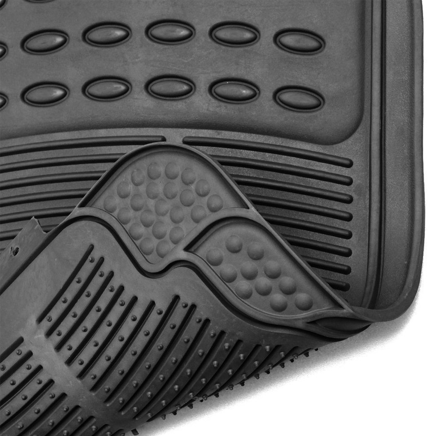  Alfombra de coche impermeable 3 piezas, antideslizante, uso todo el año, fábrica directa