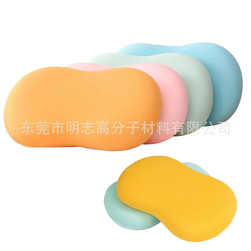 Подушка-пузо для кошки с мемори-поролоном, медленно восстанавливающаяся, шейная губчатая подушка для ухода за шейным отделом