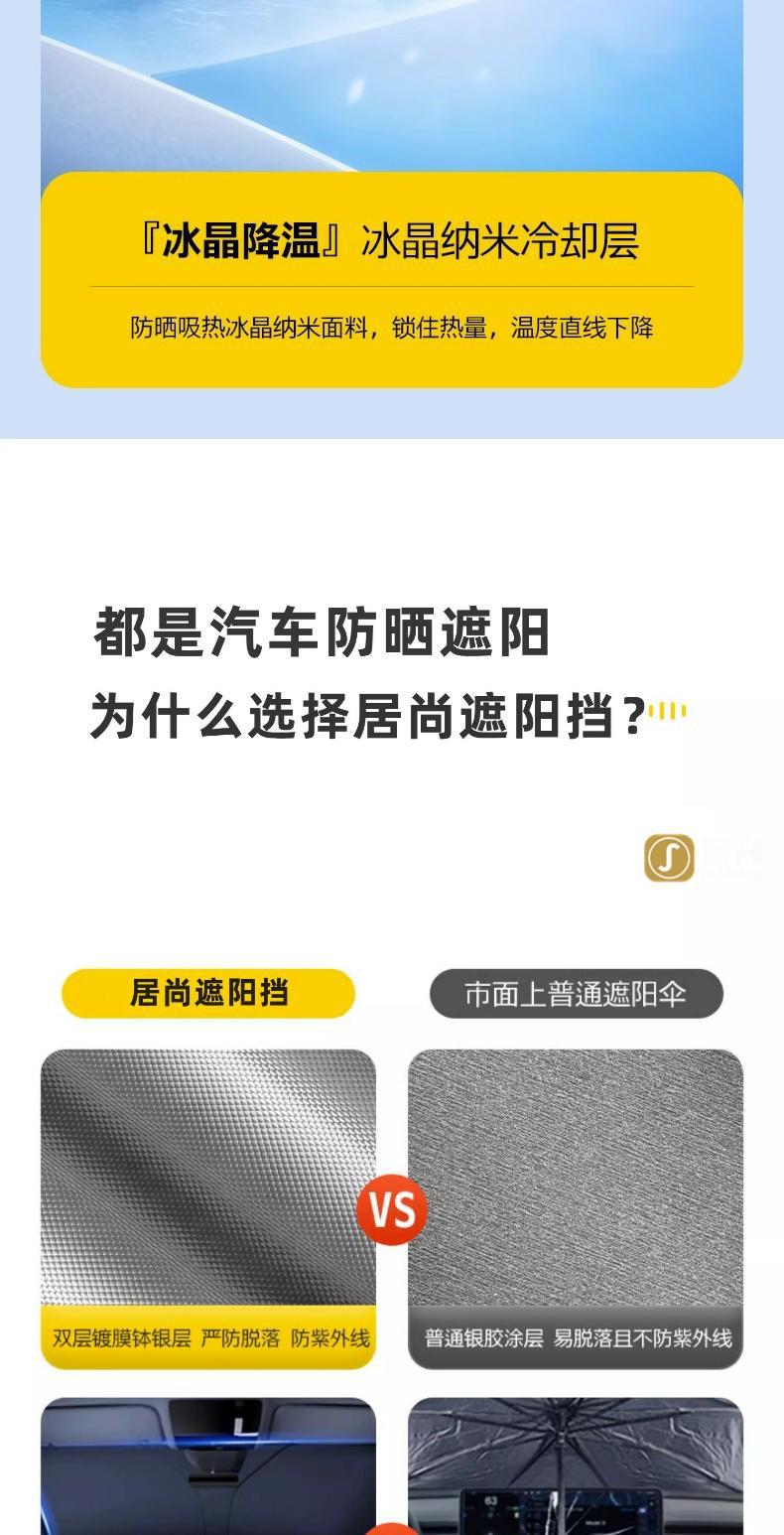 Mercedes-Benz C260L/E300L/GLC260L/C200 car sun protection heat insulation board sunshade curtain front sunshade umbrella