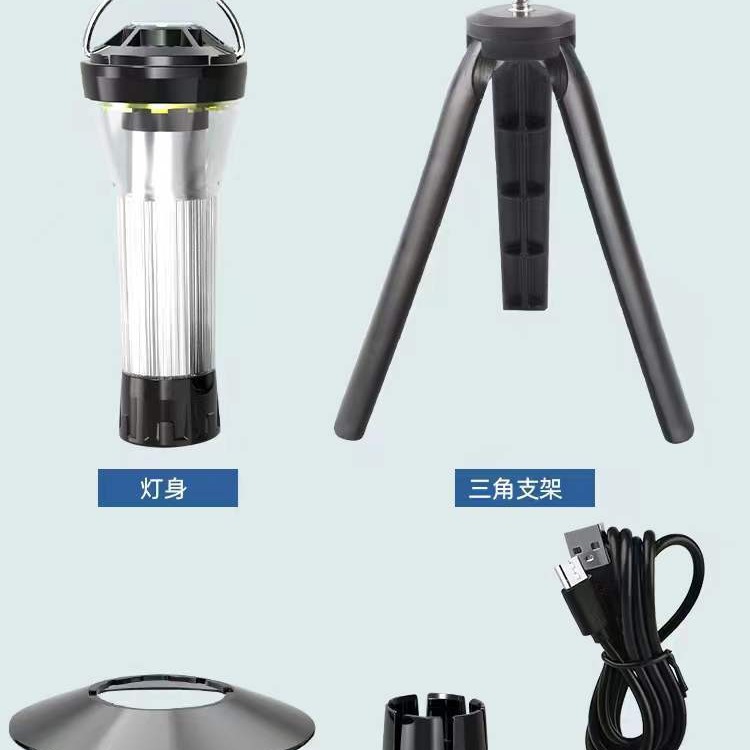 Nuevo al aire libre faro camping Luz Led iluminación camping luz mini portátil USB recargable linterna camping Luz