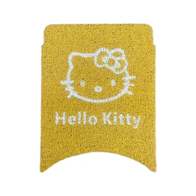 Electric vehicle foot mat: and Non-Slip M85C+/M95C+/M80C+/ - yellow-hello-kitty-no-9-m80cm85cm95c