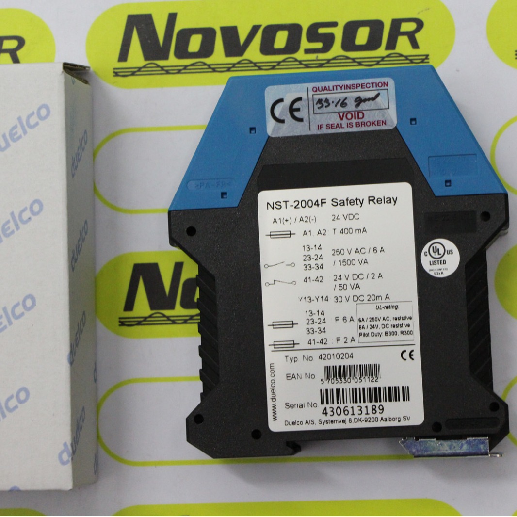 DUELCO继电器NST-2004F 24VDC 42010204 TST-3咨询再订期货