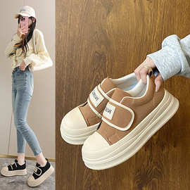 运动鞋休闲厚底魔术-T2682新款XQ板鞋春季2026女鞋时尚贴女鞋