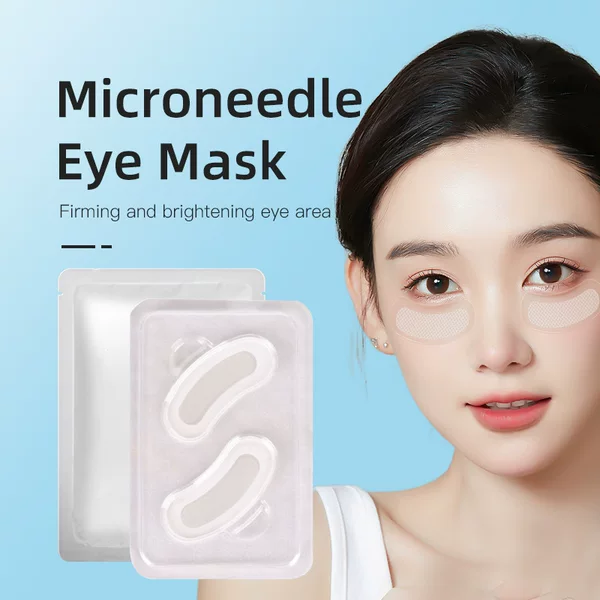 High-Quality Cross-Border Microneedle Eye Mask Patch with Hyaluronic Acid, Microneedle Eye Patch for Lifting and Firming, Improving Dark Circles and Shrinking Pores