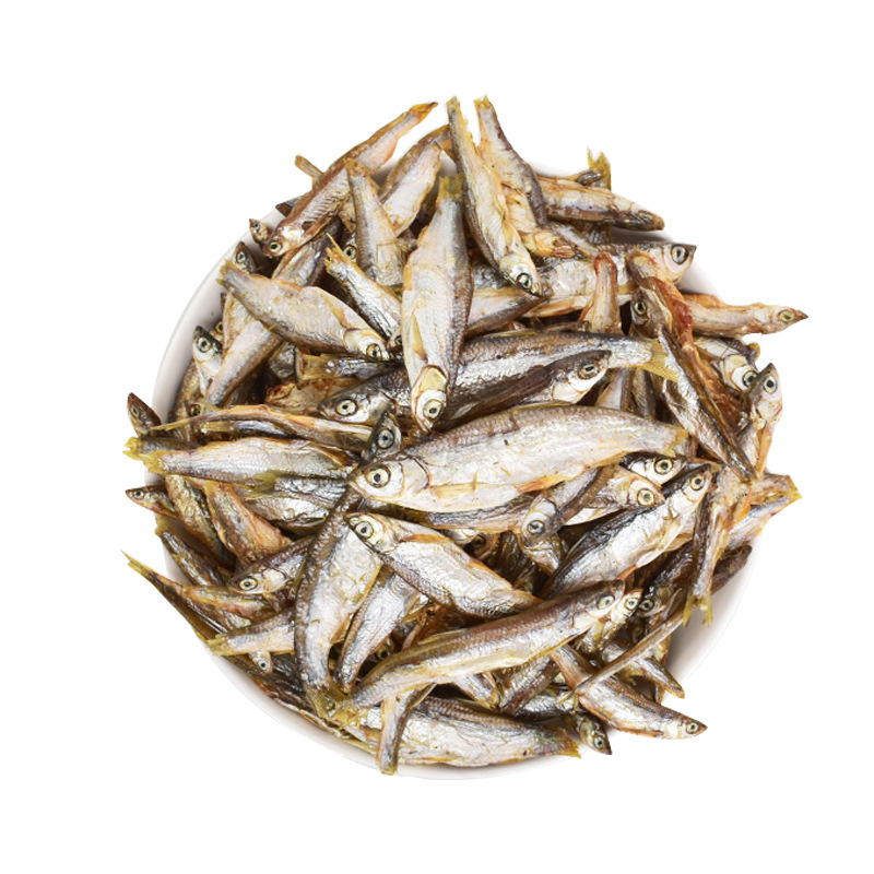 Bocadillos para gatos Pescado seco Pinces sin sal Cachorros para engordar, mejillas, calcio, molares, comida para gatos, camarones de río, pescado de primavera liofilizado