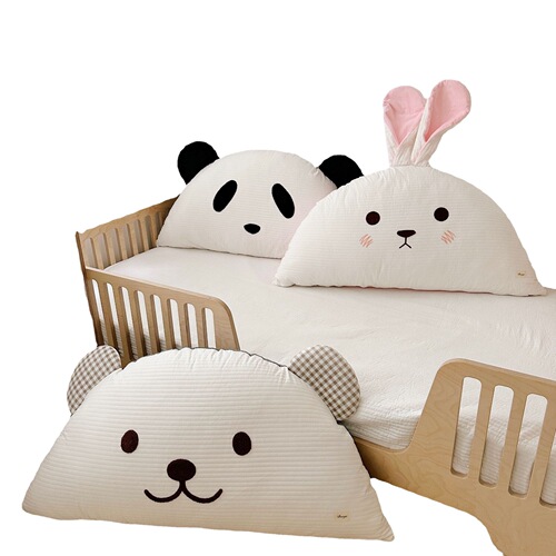 Korean Instagram quilted large backrest 100% cotton washable bed head cushion backrest dumpling pillow waist support removable throw pillow