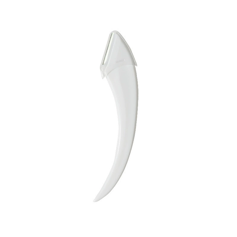 Eyebrow Trimming Knife, Folding Safe Razor for Beginners with Scissors, Portable 15 cm