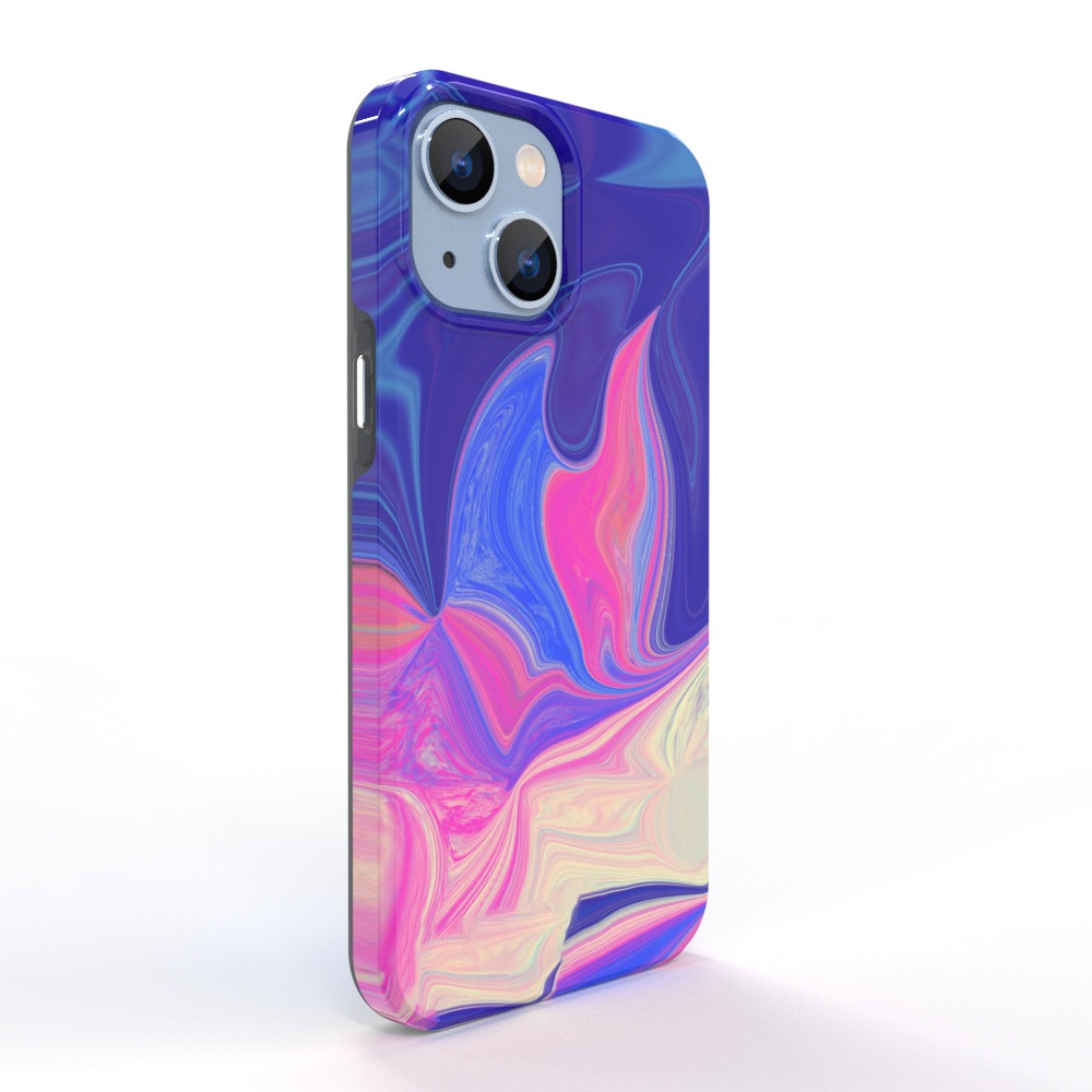 新款超轻薄全包双层二合一TPU圈菲林热转印手机壳适用于iPhone13