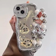 适用vivos19手机壳y200/y100/s18电镀x100潮x90 pro y37熊猫104