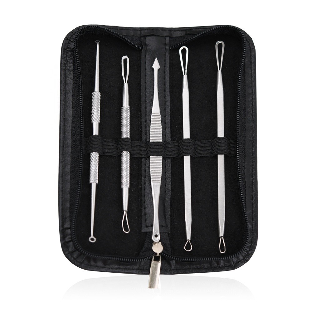 Cosmetic set stainless steel from black spots