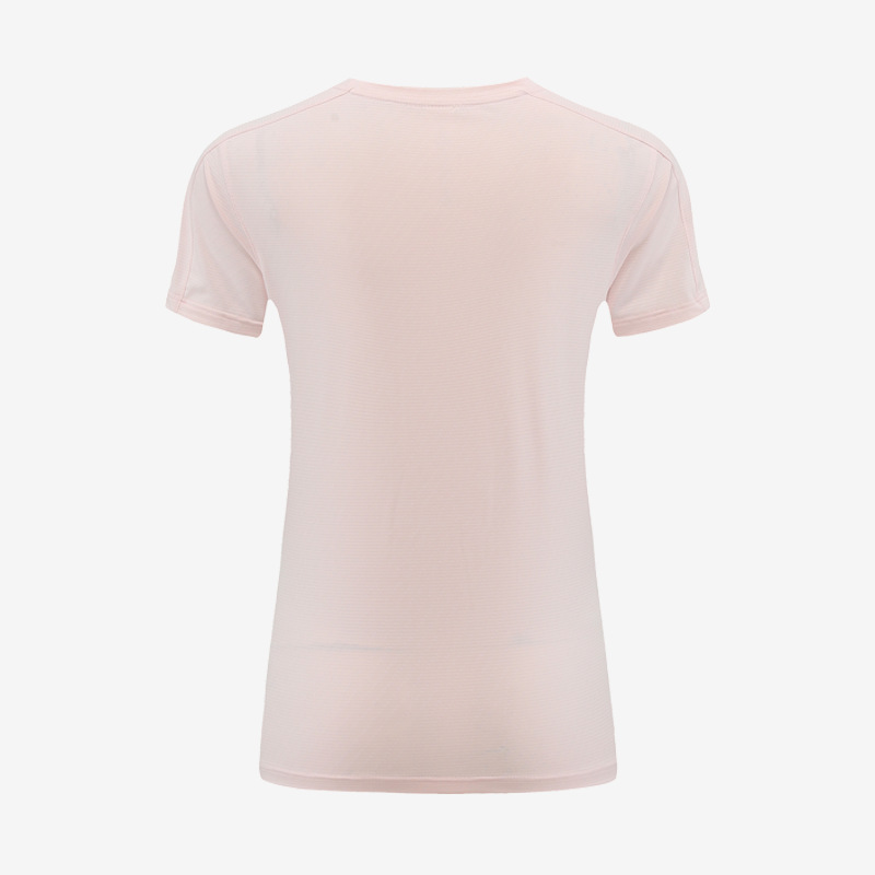 Amazon personalizado transfronterizo ropa deportiva de manga corta rápidamente secada camiseta ropa de secado rápido de mujeres yoga indoor camisa deportiva fitness