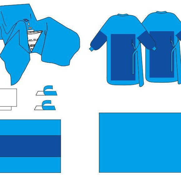 源头直供一次性使用无纺布眼科骨科手术洞巾整形医院用批发包邮Z