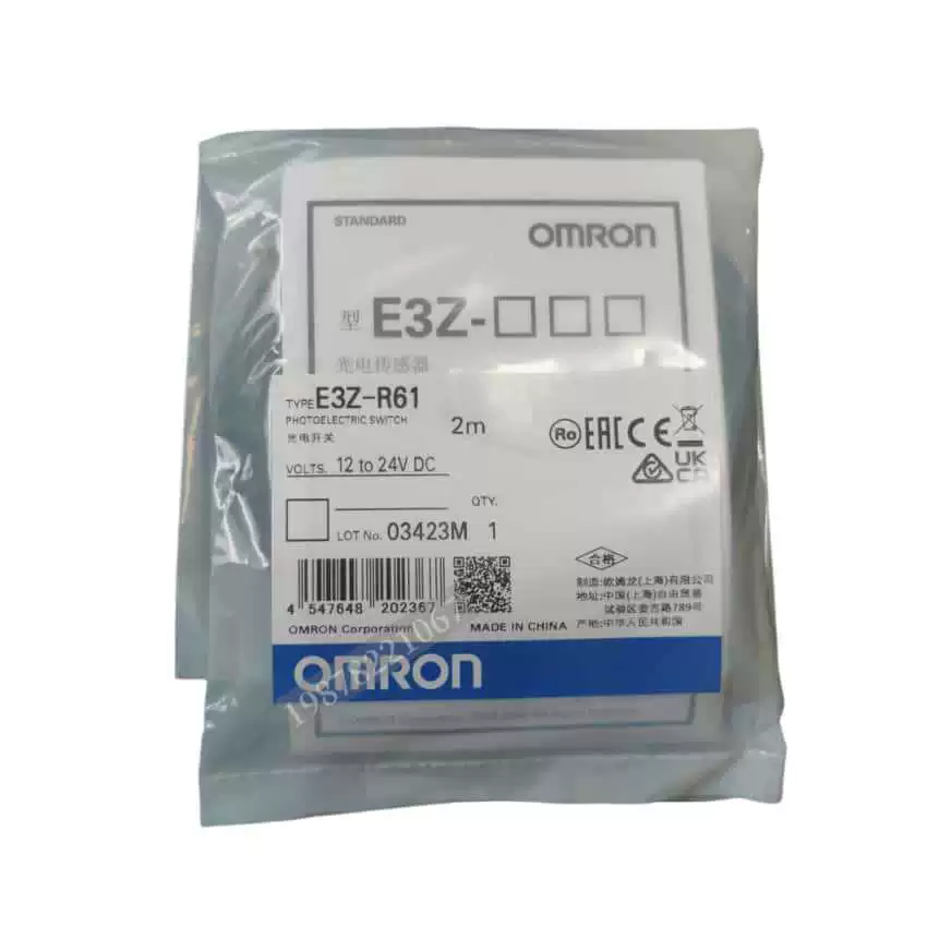 Оригинальный сенсор оптоэлектроники Omron E3Z-D61 D66 E3Z-R61 R86 R81 D67 D87