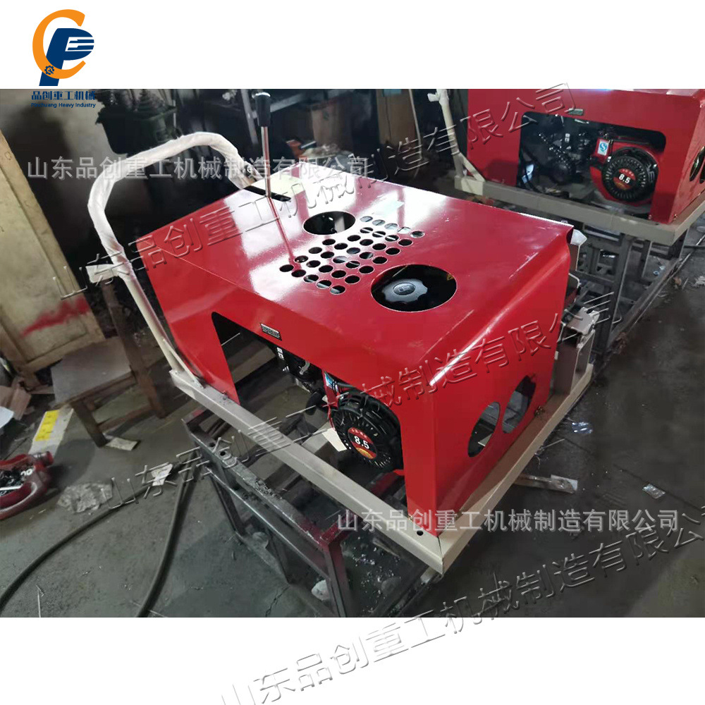 汽油式光缆穿线设备 履带式电缆布线拉线机 小型通信电缆传输机器