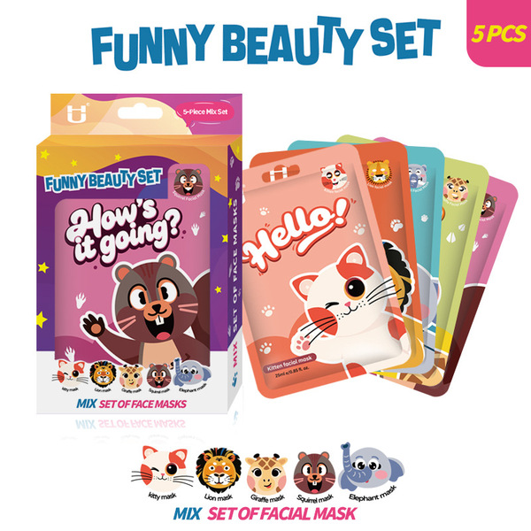 cartoon moisturizing face mask