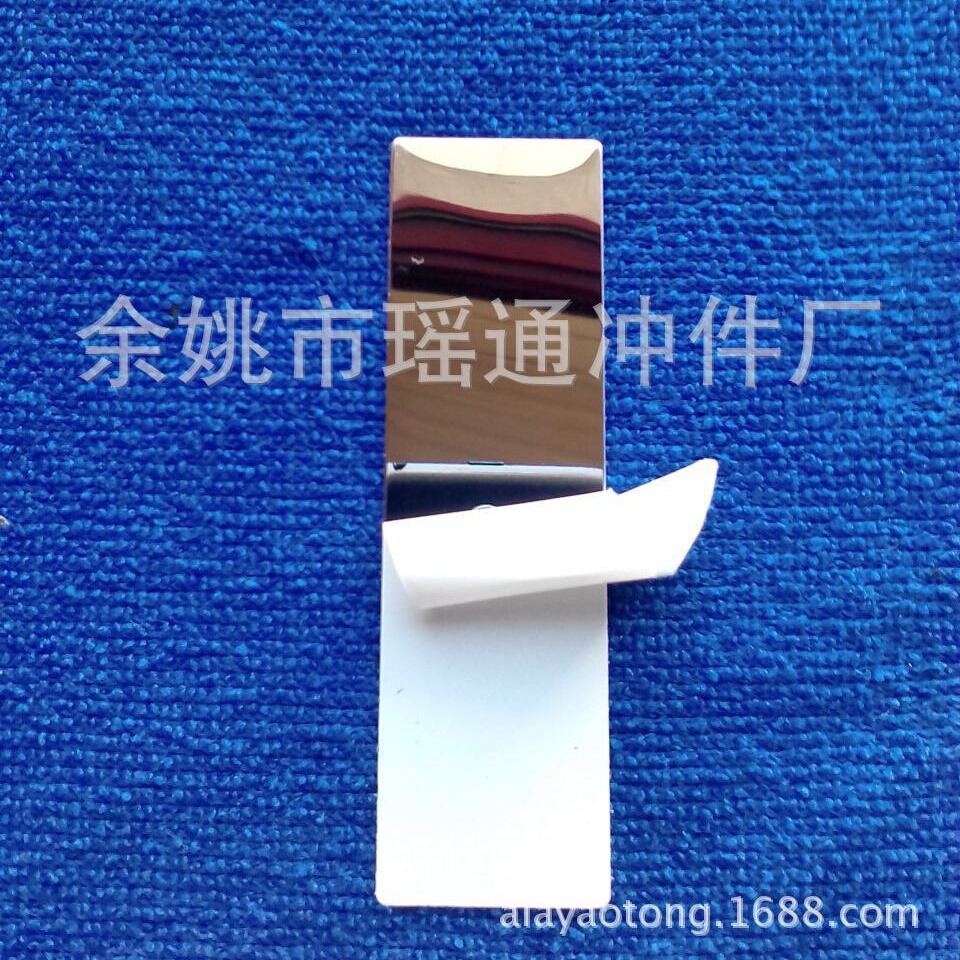 余姚生产厂家不锈钢装饰片单面贴膜镜面201/304不锈钢冲压件