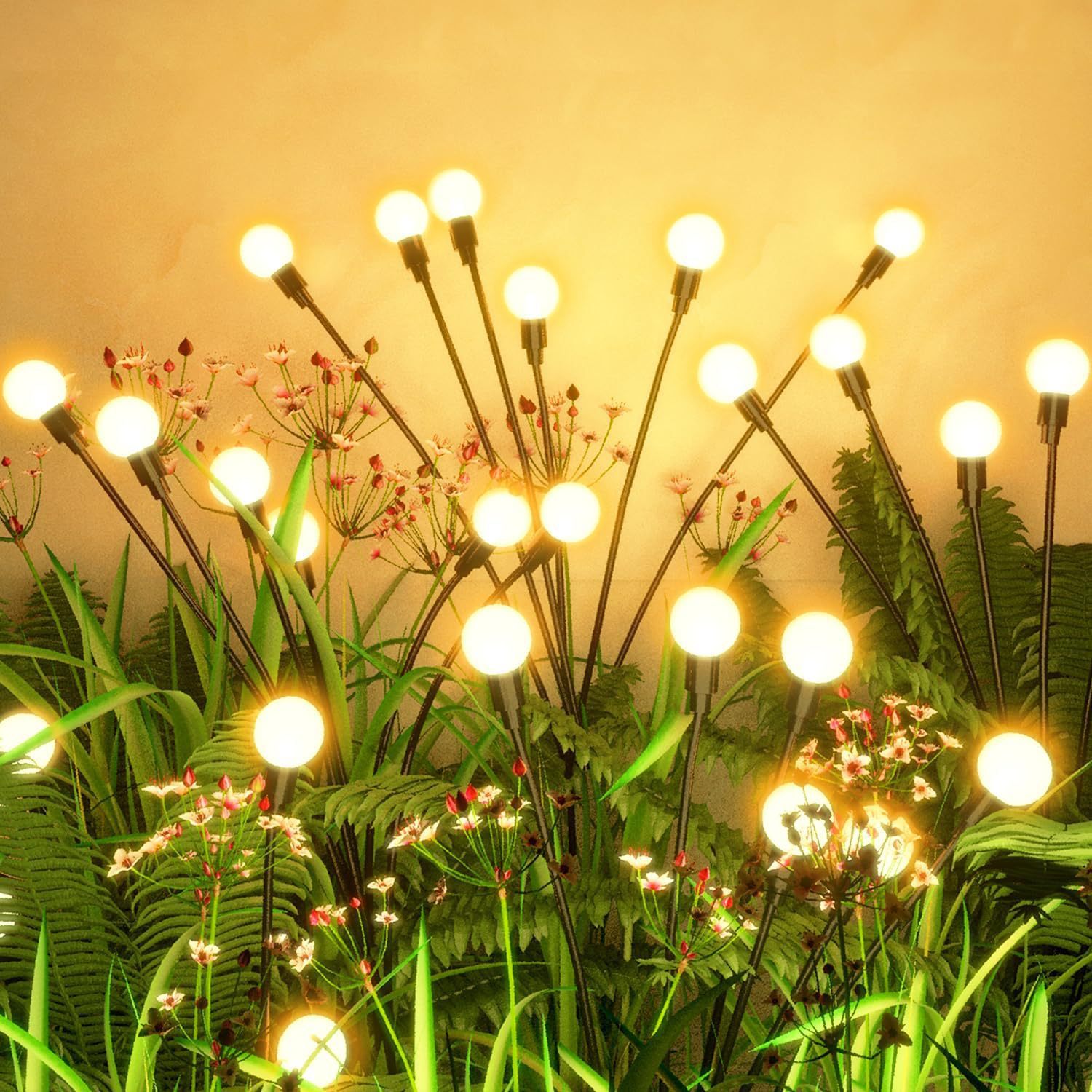 Luz solar transfronteriza lámpara de jardín lámpara exterior lámpara de luciérnagas lámpara de césped lámpara de suelo lámpara de inducción lámpara de atmósfera lámpara de jardín