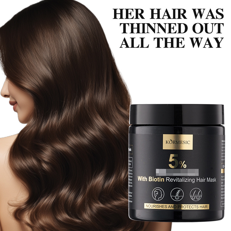 Inglés completo KORMESIC máscara de cabello revitalizante máscara de cabello suave hidratación comercio exterior fábrica mayorista transfronteriza en stock