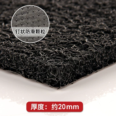 Avtomobil döşəmə paspasları – mat plastic carpet thickened - black-20-4060cm