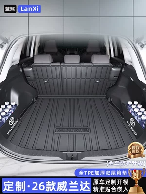 Suitable for 2026 Toyota Wildlander, Trunk Mat