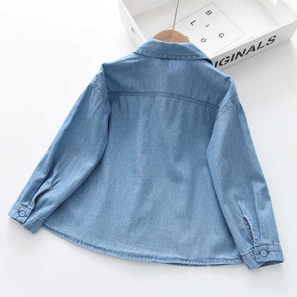 Children's demi-season long-sleeve girl's