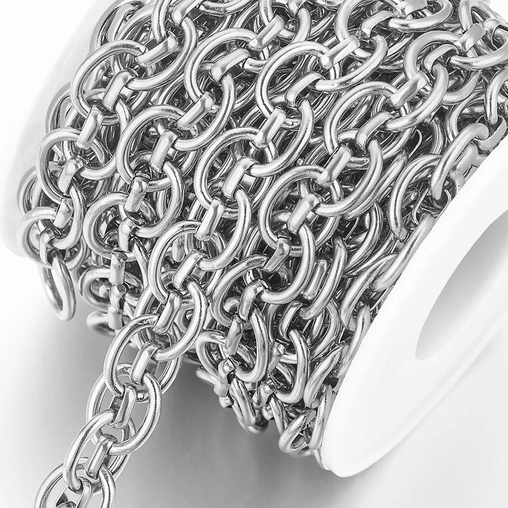 304 Stainless Steel Material O-Shape, Solid Color Pattern 1 Piece O-Shape Solid Color DIY Jewelry Accessories Bracelets Necklace 304 Stainless Steel Hip-Hop Modern Style Simple Style DIY Jewelry Accessories Bracelets Necklace