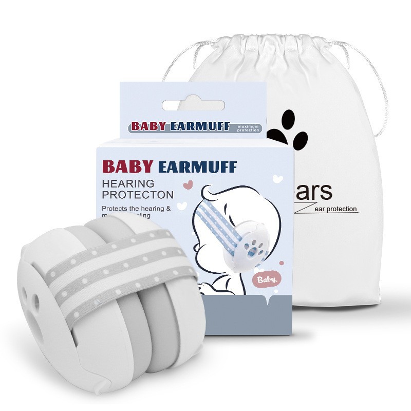 Baby noise-canceling earmuffs, children's sleep soundproof headphones, noise-reducing and anti-noise devices for studying and sleeping