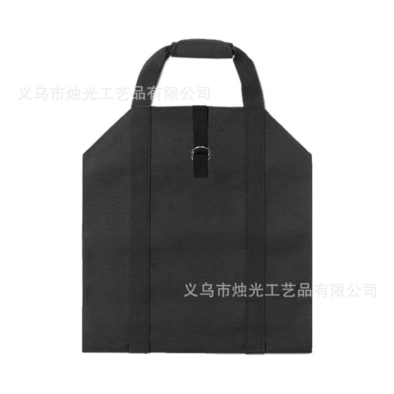 Bolsa de almacenamiento de leña portátil transfronteriza bolsa de organización de leña bolsa de almacenamiento de madera al aire libre de gran capacidad bolsa de transporte de registro