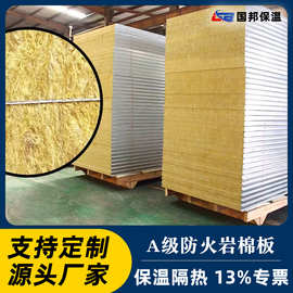 岩棉板保温板吊顶隔音棉隔墙a级防火耐高温隔热50厚保温厂家批发