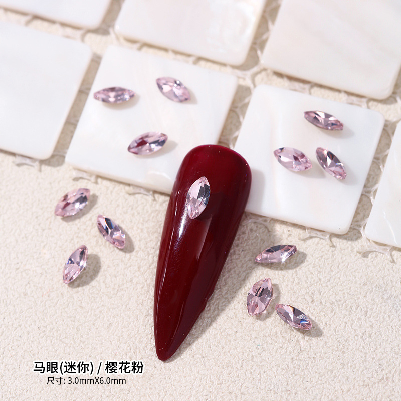 말 눈 3x6mm 싱글