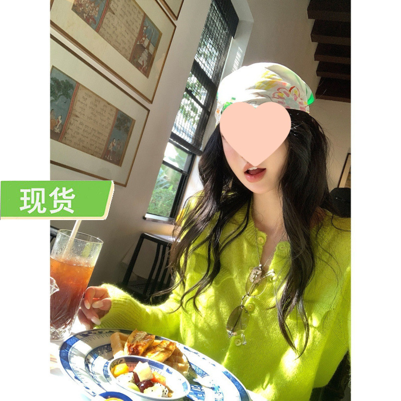 Ouyang's'Cloudy Soft Sweater' with Old Money Vibes! High-Quality Heavyweight Mohair Wool Long-Sleeve Knit Cardigan Ouyang's'Cloudy Soft Sweater' with Old Money Vibes! High-Quality Heavyweight Mohair Wool Long-Sleeve Knit Cardigan