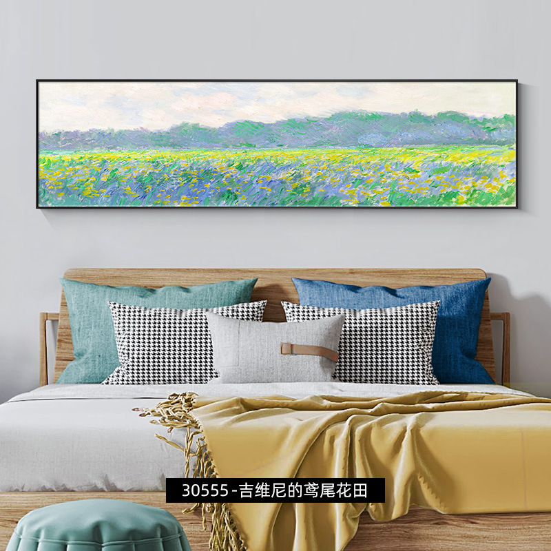 深圳大芬油画村现代挂画卧室床头装饰画梵高名画主卧房间墙面壁画|undefined