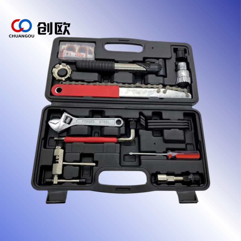 Bicicleta conjunto completo de herramientas de reparación portátil llave de mantenimiento Equipo conjunto completo de herramientas de reparación combinación traje