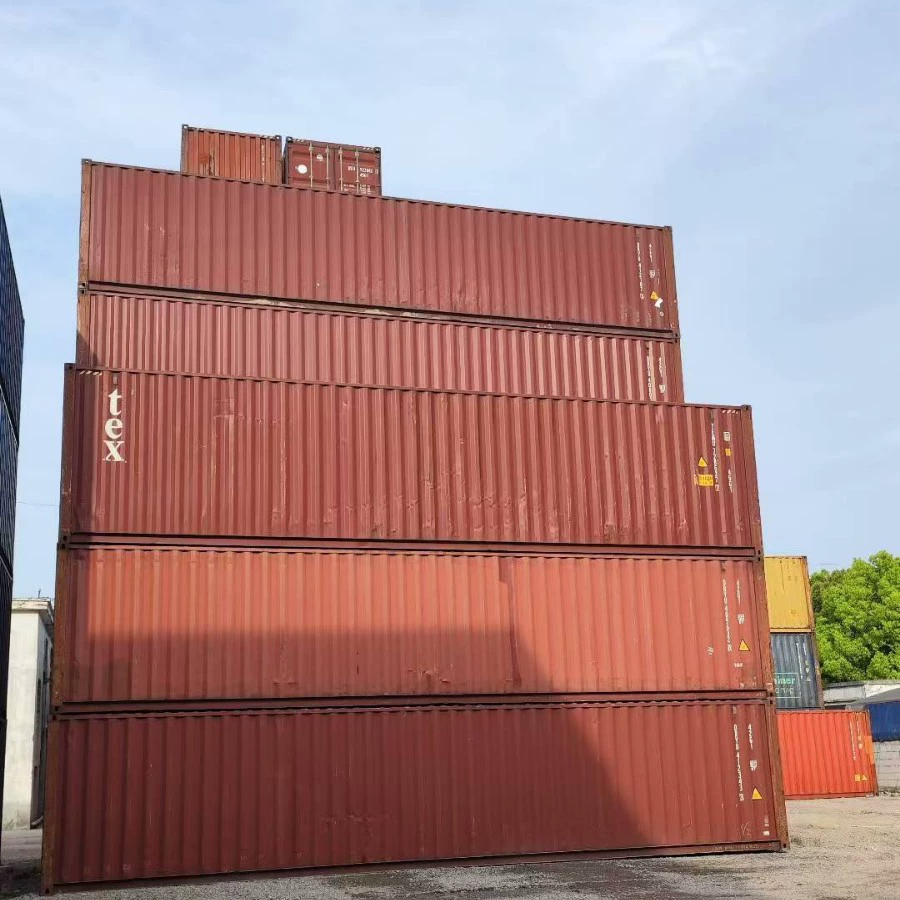 Шанхай Нинбо подержанные морские контейнеры для продажи, крупные порты поставляют новые морские контейнеры, с