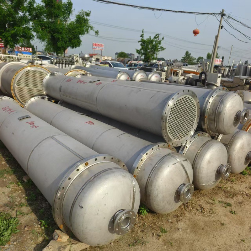 大换热面积 不锈钢列管冷却器 良好耐腐蚀性能 药物浓缩结晶适用