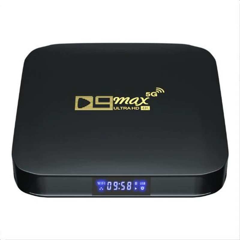D9 MAX интеллектуальная сетевая ТВ‑приставка 5G 4K H313S 2ГБ/16ГБ
