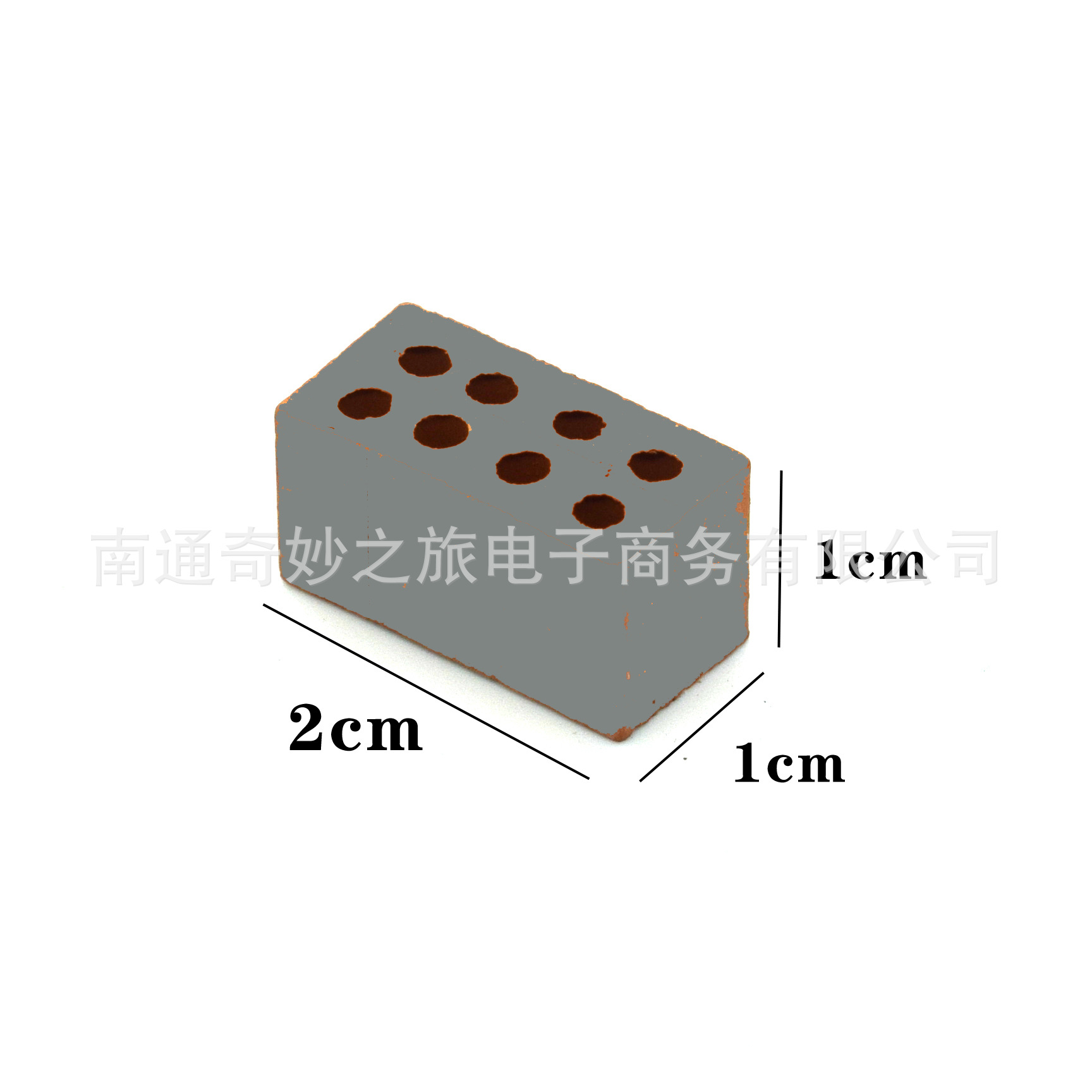 Ladrillo modelo niños hechos a mano DIY arena bandeja simulación edificio pequeña casa mini ladrillo micro paisaje bloques de construcción juguete