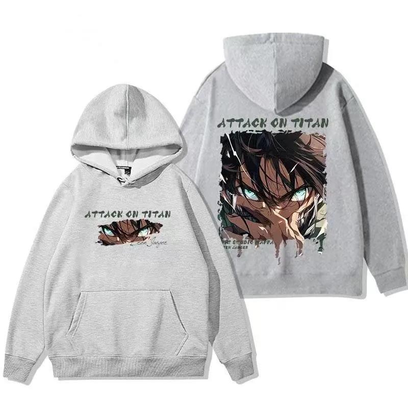 Attack on Titan Men's Hoodie Anime Hoodies Sudadera con capucha para hombre y mujer