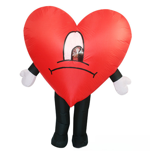 Cross-border best-selling Valentine's Day love confession props performance inflatable suit atmosphere funny stage performance stage performance
