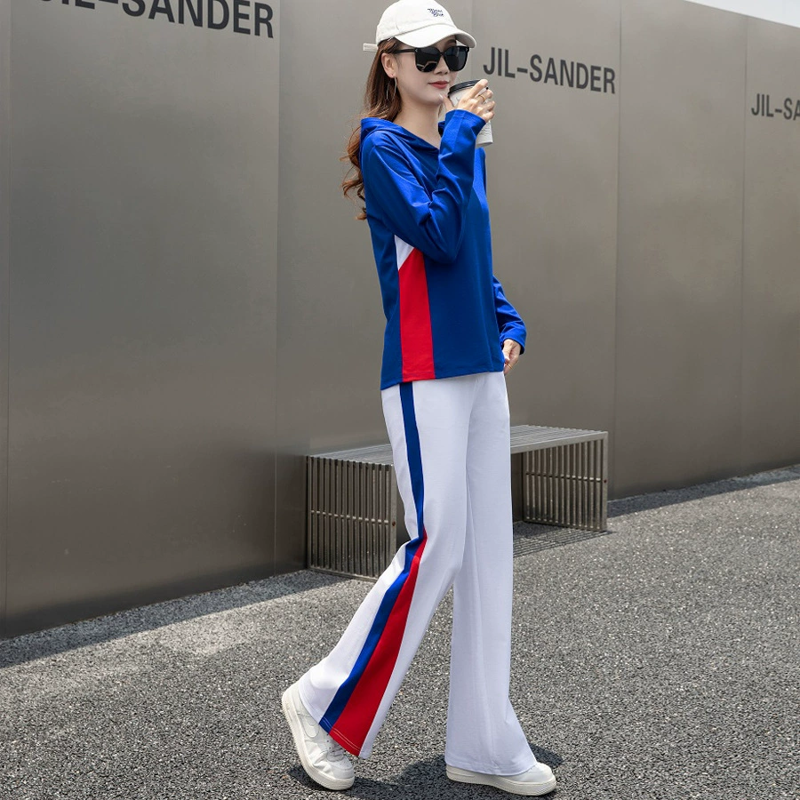 Осенний новый костюм для квадратных танцев, женская спортивная одежда с капюшоном, повседневная женская форма для танцевальной команды для аэробики, большие размеры