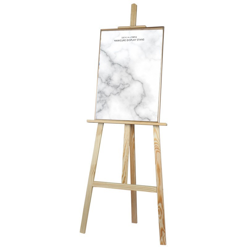 美甲色板展示架日式落地甲片款式店鋪展示板色卡本樣板打版冊掛牆