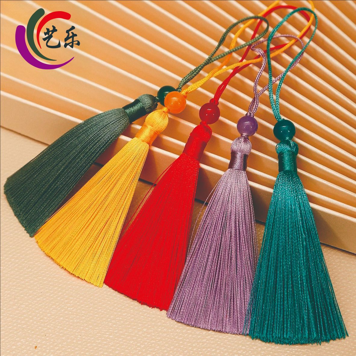 厂家批发7厘米穗子串书签装饰U盘挂件配饰品量大价优辅料吊坠流苏