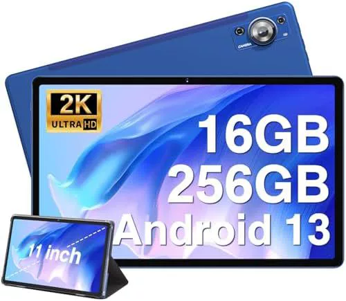 Amazon 24 Newest Tablet 11 INCH Android 13 Tablets, 16GB