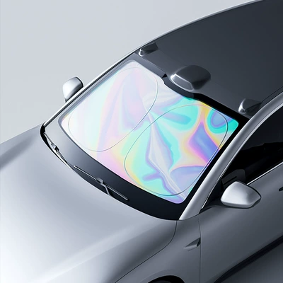 Car sun visor laser: Sun shade