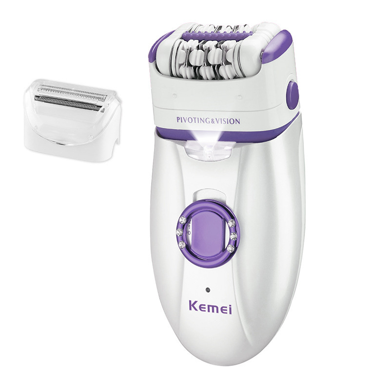 Cross-border Kemei KEMEI women's hair remover shaver woman shaver two-in-one KM-2668 epilator