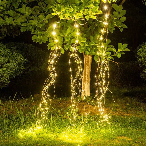 Solar Battery Box USB Light String Tree Vine Light Ponytail Light Copper Wire Light Outdoor Waterproof Christmas Tree Vine Light String Solar Battery Box USB Light String Tree Vine Light Ponytail Light Copper Wire Light Outdoor Waterproof Christmas Tree Vine Light String