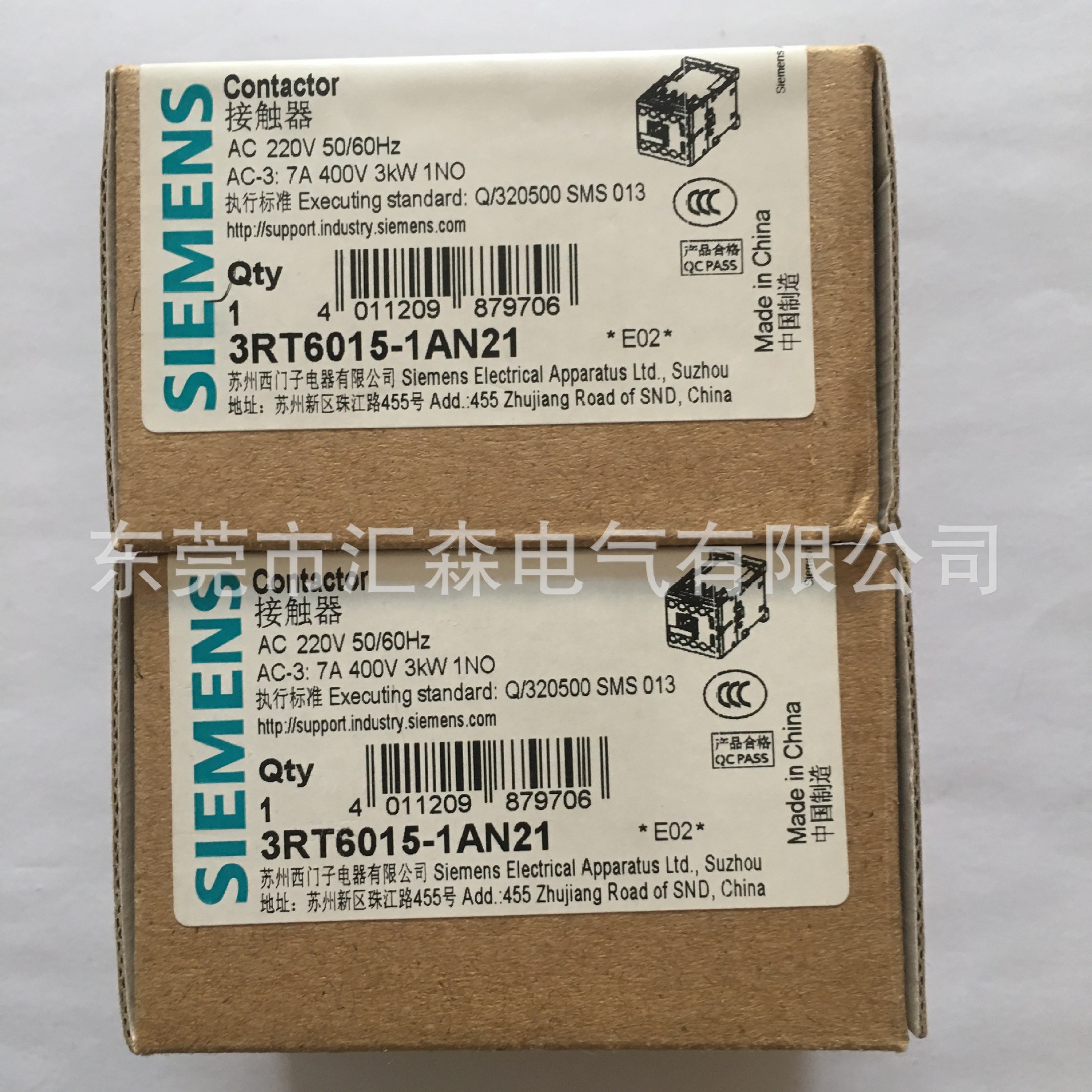 供应原装西门子接触器3RT6015-1AN21