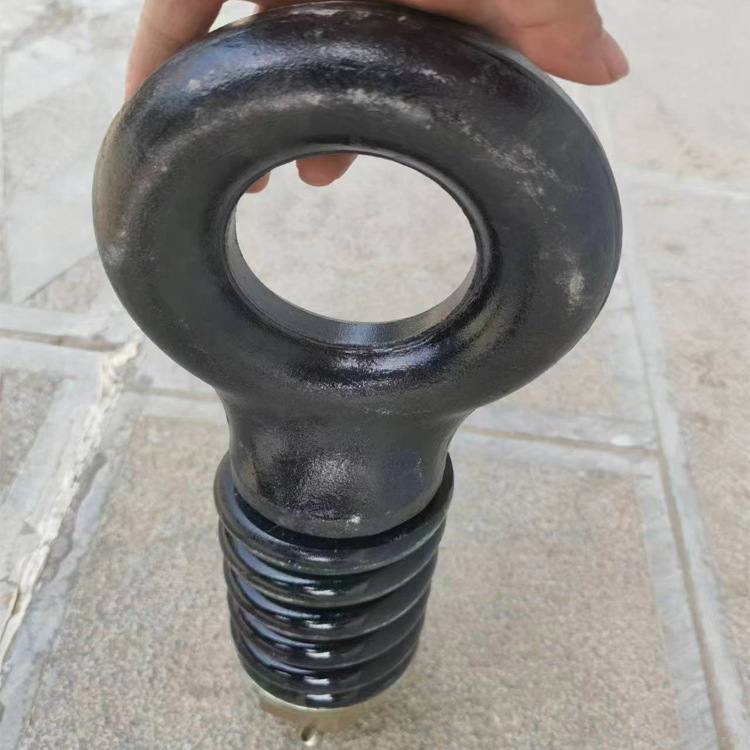 加强弹簧式挂车牵引环生产厂家   内孔径7.5公分弹簧式挂车牵引器